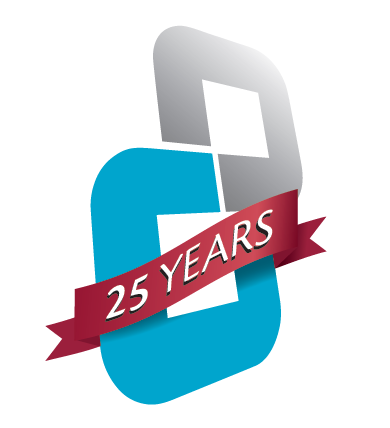 25 years knot logo