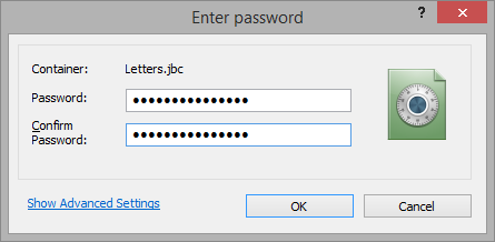 Enter Password dialog