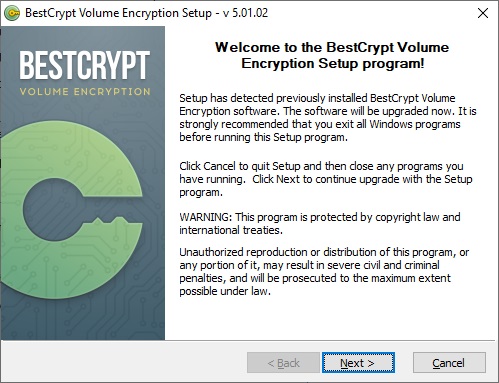 Encrypt Volume