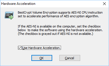 Hardware Acceleration