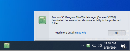 File-level protection against ransomware