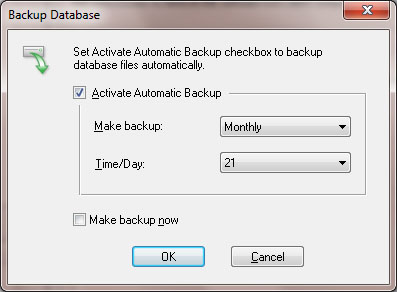 Backup Database