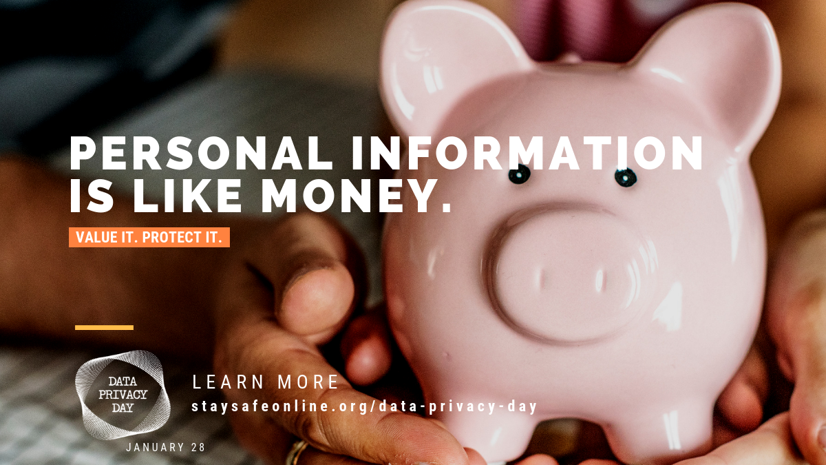 Data Privacy Day - Personal Information Is Like Money