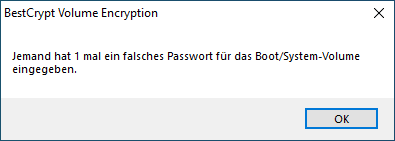 Restart and enter password DE - screenshot 3