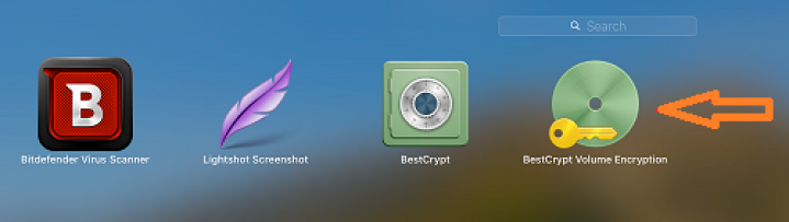 How to Encrypt External Hard Drives - Mac, BCVE Mac icon screenshot