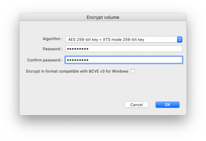 How to Encrypt External Hard Drives - Mac, Enter New Password screenshot