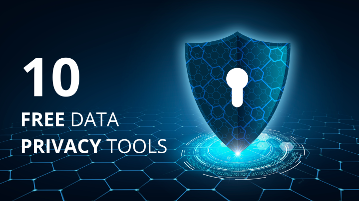Digital shield offering free protection with 10 data privacy tools and software