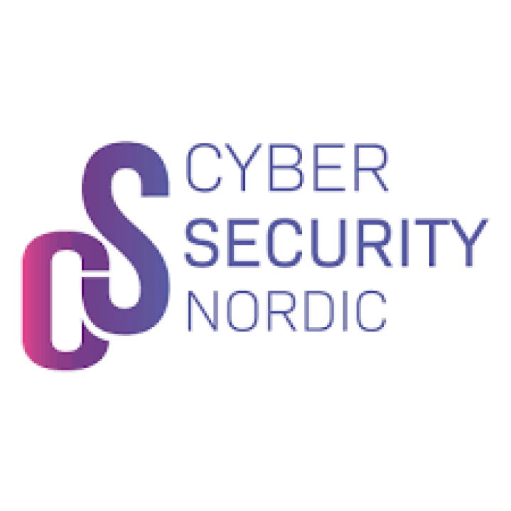 Logo of the Cyber Security Nordic 2023 where you can meet a Jetico data protection specialist