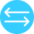 Icon representing data in transit